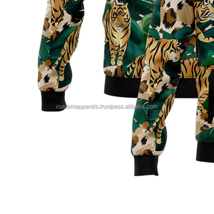 Custom Wool Body Leather Sleeve Varsity <b>Jacket</b> Heavyweight Streetwear Unisex Letterman Coat with Chenille <b>Patches</b> - Product Image 5