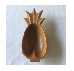 Bol de service en forme d'ananas en bois 7 PCS Artisanat Tailles moyennes et bol de service Meilleur prix - Product Image 6
