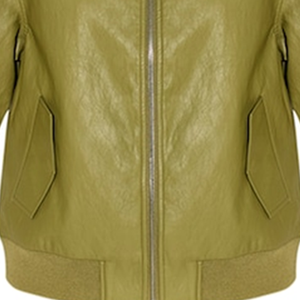 Chaqueta Bomber de Seda Oliva de Alta Calidad, Unisex, Impermeable, para Primavera, Estilo Motociclista, Reversible, con Cierre de Cremallera y Cuello en V - Product Image 5