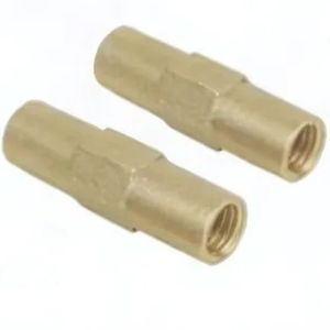 Coupleur de tige de terre en laiton d'approvisionnement d'usine accouplement de joint de tige fileté hexagonale mise à la terre et protection d'éclairage - Product Image 3