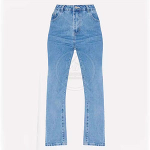 Pantalones Vaqueros de Corte Regular y Cintura Media para Mujer, Transpirables, de Secado Rápido, 100% Algodón, Ropa Deportiva de Invierno, Estilo Casual - Product Image 6