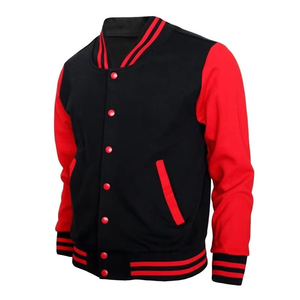 Chaqueta Universitaria Clásica Vintage de Béisbol para Hombre, Hecha a Medida, de Lona Ecológica, Resistente al Viento, con Cuello Alto, para Invierno - Product Image 2