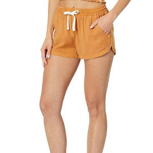 Shorts Casuales de Verano para Mujer, Cintura Alta, Elásticos, con Cordón Ajustable, Bolsillos, Transpirables, Holgados, para Playa y Fitness 2026 - Product Image 2
