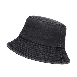 Chapeau seau brodé sur mesure Grand chapeau en toile lavé avec logo personnalisé Chapeau seau personnalisé pour l'extérieur - Product Image 4