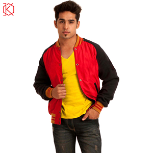Chaquetas universitarias para hombre con logotipo personalizado, chaquetas universitarias de talla grande con proceso de abrigo sin cuello y diseño liso, venta al por mayor - Product Image 5