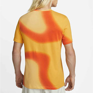 180gsm OEM Brand Logo DTG Printing T-Shirt 100% Cotton Unisex Men T Shirts <b>Round</b> Neck Tops Tees Shirts - Product Image 5