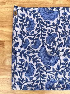 Manufacturer's Luxury Summer Wear Girls' Bags Curtains Beautifully Hand-block Printed 18-Yard Cotton Fabric Woven - Product Image 5