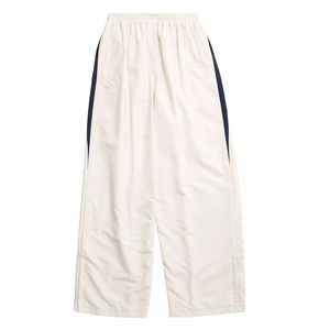 ชุดวอร์มกันลมแบบมีฮู้ดผ้าไนลอนสำหรับผู้ชาย ฤดูหนาว พร้อมกางเกงจ็อกเกอร์ ซิปผ่าข้าง มีแถบข้าง - Product Image 4