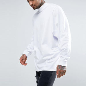 Tendance Fabrication de vêtements Perceuses de fitness Services OEM Vente en gros Chemise à manches longues à col haut Motif ample Idéal pour les hommes - Product Image 1