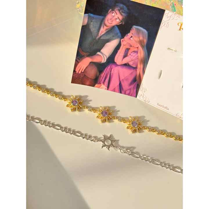 925 Sterling Silver Rapunzel & Flynn Bracelets