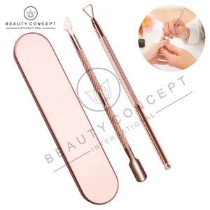 Premium Cuticle Care Essential Dual End Cuticle Pusher & Detail Cleaner for Controlled Manicure Prep and Professional Finish - Product Image 2