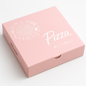 Biểu Tượng Tùy Chỉnh Thân Thiện Với Môi Bánh <span class=keywords><strong>Pizza</strong></span> Màu Trắng Bao Bì Hộp Tùy Chỉnh Kích Thước Với Không Thấm Mỡ Lớp Bên Trong Cho Nhà Hàng Thực Phẩm Sử Dụng - Product Image 2