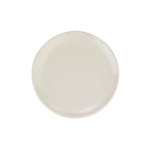 Assiette plate minimaliste en porcelaine gourmet de 17 cm de diamètre, en plastique - Product Image 1