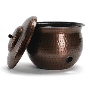 Bol de tuyau fini en cuivre antique pour la maison jardin arrosage des plantes utilisation bol de tuyau de jardin en cuivre décoratif au prix de gros - Product Image 5