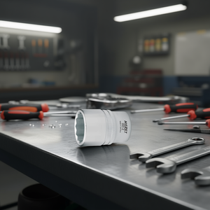 Hazet 1/2'' <b>12</b>-<b>Point</b> Square <b>Socket</b> with Traction Profile and Knurling - Product Image 3