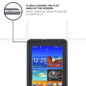 Protector de Pantalla ANTISHOCK para Samsung P6210 para Galaxy Tab 70 Plus Funda Premium para Tablet - Product Image 4