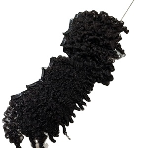 Prix de gros des extensions de cheveux humains vietnamiens en vrac Deep Wave Super Double Drawn Flat Tip Tape Clip Ins Hair Hot Selling - Product Image 5