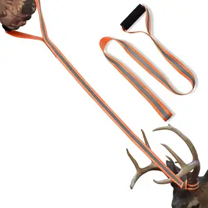 Deer kéo dây đeo an toàn săn bắn phụ kiện Heavy Duty 5ft Deer kéo dây đeo với Non-Slip xử lý