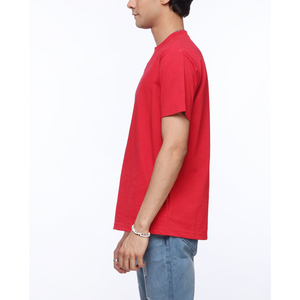 Venta al por mayor de Camisetas Personalizadas de verano para hombre 100% algodón cuello redondo transpirable de punto ropa de gran tamaño con patrón de letras - Product Image 2