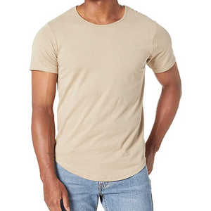 Vente en gros T-shirts décontractés à manches longues bon marché pour hommes et garçons Chemise en coton populaire T-shirts grande taille pour hommes - Product Image 1
