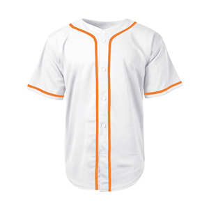 2025 nouveauté grande taille bouton personnalisé maillot de Baseball bas prix uniformes de vêtements de sport pour hommes à vendre Service OEM - Product Image 1