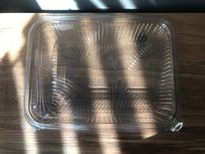 HoReCa-utensilios de cocina para el hogar de alta calidad, recipientes desechables con bisagras para mascotas, 2000cc, para llevar mermelada de plástico, miel, fruta, ensalada, embalaje de alimentos - Product Image 3