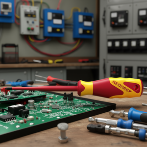 Tournevis Gedore VDE pour vis à tête cruciforme Pozidriv pour travaux électriques - Product Image 3