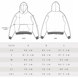 Sweat à capuche en molleton lourd à épaules tombantes, lavage à l'acide, vente en gros pour l'hiver |   Sweat à capuche surdimensionné personnalisé 100% coton Streetwear - Product Image 6