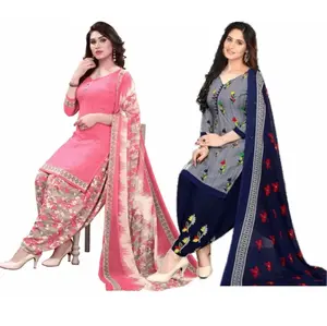 Lichtgewicht Trouwpak 3 Stuks Hot Selling Vrouwtjes Pakistani Made Groothandel Etnische Casual Meisjes Fancy Collecties Jurk Pak