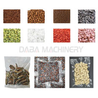 Automatische vacuümverpakkingsmachine voor korrelvormige producten, rijst, cashewnoten, pistachen, vacuümzakjes en sachets.