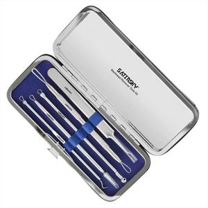 Juego especial de 8 piezas de acero inoxidable para recoger orejas, cuchara para recoger orejas en espiral de doble cabeza, palo de limpieza de orejas para túnel de orejas - Product Image 6