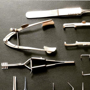 Juego de instrumentos de Microcirugía Ocular oftálmica básica de grado O.R, Kit quirúrgico Manual de acero inoxidable de alta calidad con fórceps - Product Image 2
