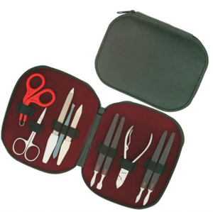 Kit coupe-ongles pour salon de beauté meilleure vente de 10 pièces en acier inoxydable ensemble de manucure et pédicure - Product Image 2