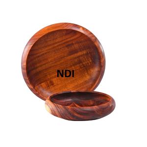 Good Quality Pasta Or <b>Noodles</b> Serving Wooden Bowl Household Catering Serving Bowl Walnut Finishing Fruit Salad Server Bowl - Product Image 5