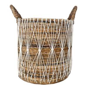 Cesta de Almacenamiento de Macramé Estilo Asiático para Ropa Sucia - Product Image 1