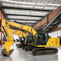 ACHIEVE Excavator Bekas Caterpillar 350 50 Ton 308 kW Model 2022 dengan Mesin Motor Gearbox Pompa & Bearing untuk Pertambangan