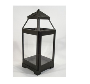 Lanterne extérieure plaquée cuivre, décor de jardin - Product Image 6
