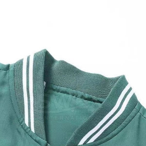 Precio bajo Ropa al aire libre Cremallera Letterman Chaqueta de invierno para hombres Ropa de moda Logotipo personalizado Cremallera Letterman Chaqueta de invierno - Product Image 4