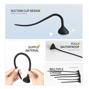 Jouets sexuels BDSM sons urétraux avec ventouse Masturbation masculine Stimulation urétrale et dilatation tige sonore pour hommes plaisir - Product Image 2