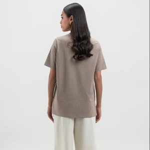 เสื้อยืดระบายอากาศได้ดี100% ลำลองผ้าฝ้ายปรับแต่งโลโก้ได้สวมใส่สบายนุ่มสบายเหมาะสำหรับฝังรากลึกทุกฤดูกาล - Product Image 4