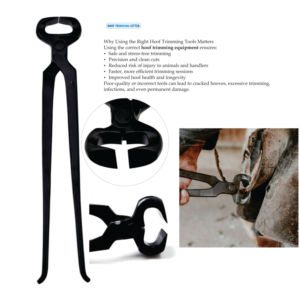 Coupe-ongles robuste pour chevaux et bétail, outil professionnel de coupe de sabots - Product Image 6