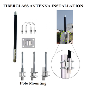 Antena de fibra de vidrio, resistente al agua, 868MHz, 20dBi, para largo alcance, al aire libre y ambiente duro, la mejor calidad - Product Image 4