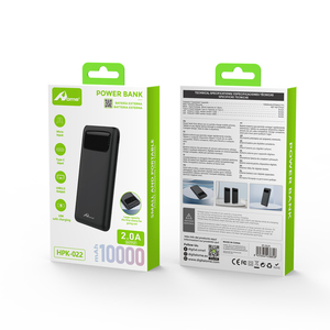 Accueil HPK-022 Digitalome Banque d'alimentation portable 10000mah High Fast Chargement Battery LED Digital Display USB 22.5W Chargeur de téléphone - Product Image 2
