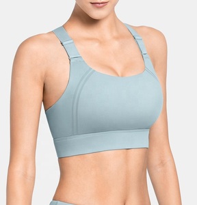 Ropa atlética para mujer Ropa de gimnasio Hebilla trasera ajustable Sujetador deportivo para correr Fitness - Product Image 2