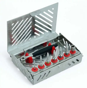 Kit d'extenseur d'os dentaire avec disques de scie implant en acier inoxydable et instruments chirurgicaux de levage des sinus - Product Image 5