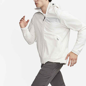 Dernier modèle coupe-vent 2025 Veste légère et personnalisée avec capuche pour hommes Vêtements d'extérieur coupe-vent en tissu Vestes coupe-vent de sport - Product Image 3