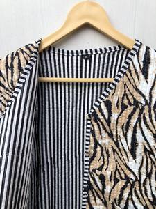 Chaqueta Acolchada de Algodón Boho Hecha a Mano para Mujer, Abrigo con Estampado de Bloques, Fabricante al por Mayor al Mejor Precio - Product Image 6