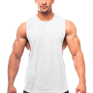 Custom Logo Design Solid <b>Tank</b> <b>Top</b> for <b>Men</b> with Gym Sports Wholesale <b>Men's</b> Workout <b>Tank</b> <b>Tops</b> Fitness Vest Wholesale ODM - Product Image 4