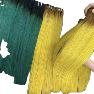 วิกผมคนแท้สีดำสำหรับผู้หญิงผิวดำวิกผมคนเวียดนามมีสายรัดสองชั้นสีดำธรรมชาติความละเอียดสูง - Product Image 6