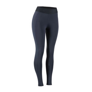 New Arrival Horse Riding Leggings Women Pants Anti Slip Grip Technical <b>Fabric</b> Custom Wholesale Bulk Equestrian Clothing Tights - Product Image 2